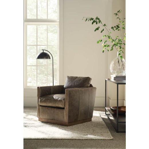Picture of Allie Leather Swivel Chair
